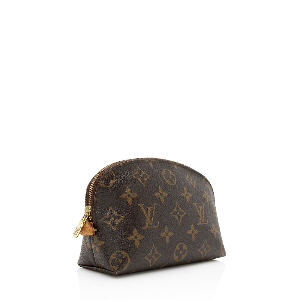 Louis Vuitton Monogram Canvas Cosmetic Pouch (SHF-20521)