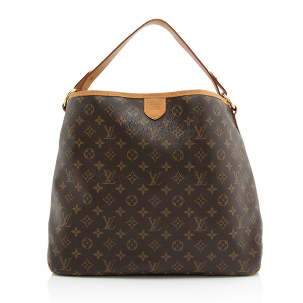 Louis Vuitton Delightful MM Monogram Shoulder Bag Purse with Crossbody  Strap