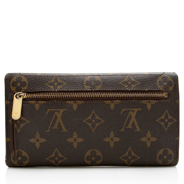 Louis Vuitton, Bags, Louis Vuitton Eugenie Long Buckle Flap Wallet Lv  Monogram Organizer