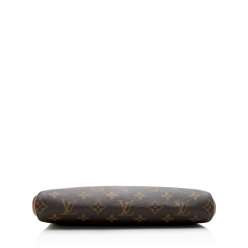 Louis Vuitton Monogram Canvas Eva Clutch (SHF-18125)