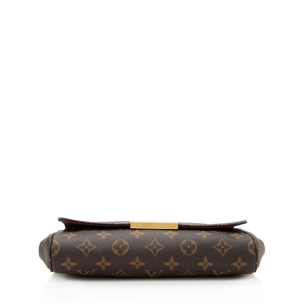 Louis Vuitton Monogram Canvas Favorite MM Shoulder Bag (SHF-19673)
