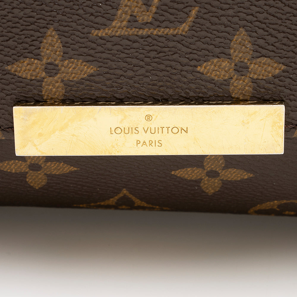 Louis Vuitton Monogram Canvas Favorite MM Shoulder Bag (SHF-20530)