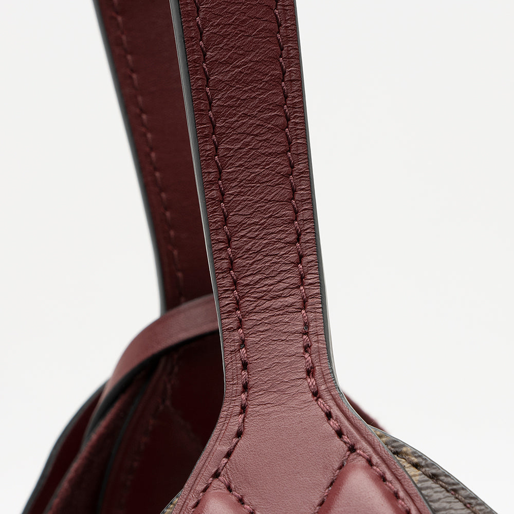 Louis Vuitton Monogram Canvas Flower Hobo (SHF-21532)