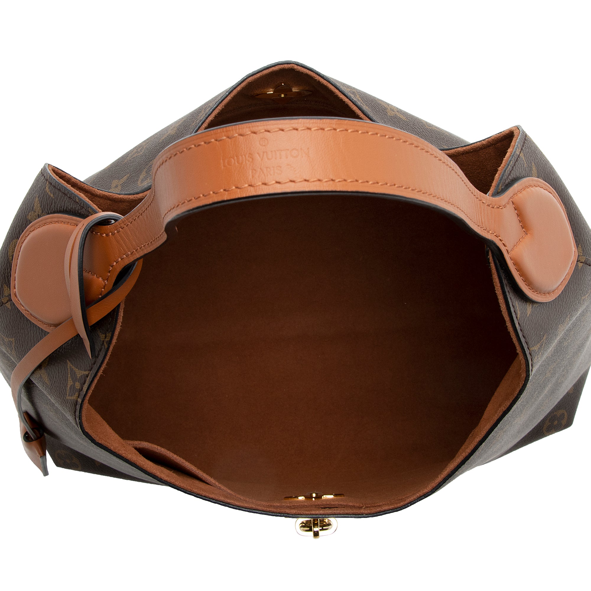 Louis Vuitton Monogram Canvas Flower Hobo (SHF-22168)