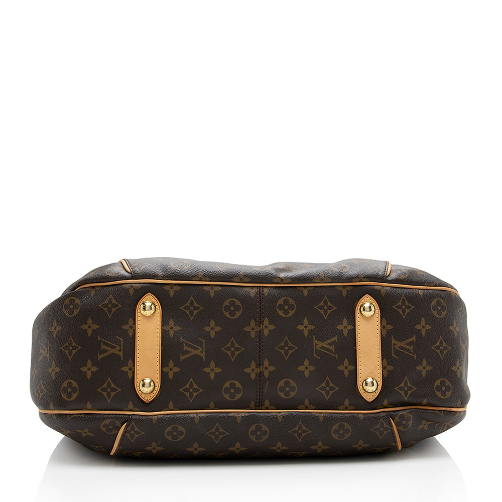 Louis Vuitton Monogram Canvas Galliera GM Shoulder Bag (SHF-18515)