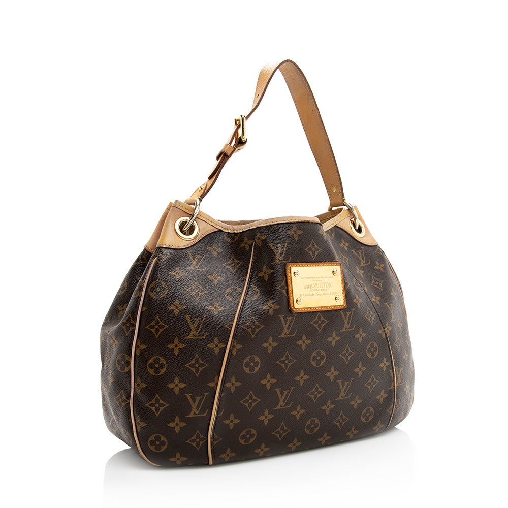 Louis Vuitton Monogram Canvas Galliera PM Shoulder Bag (SHF-19090)