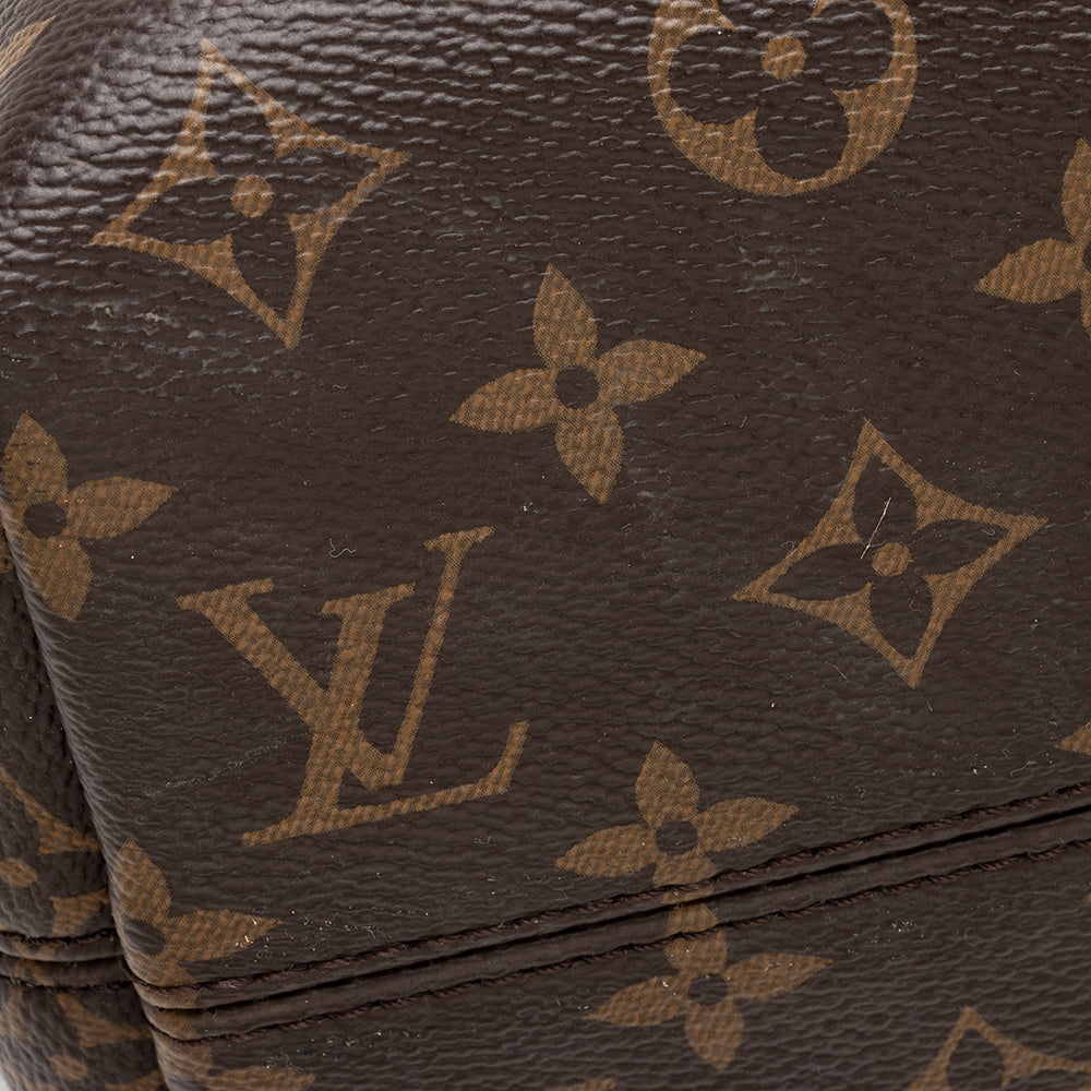 Louis Vuitton Monogram Canvas Graceful MM Hobo (SHF-22026)