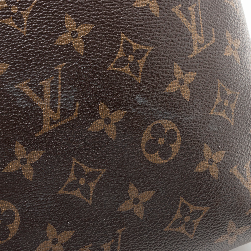 Louis Vuitton Monogram Canvas Graceful MM Hobo (SHF-22026)