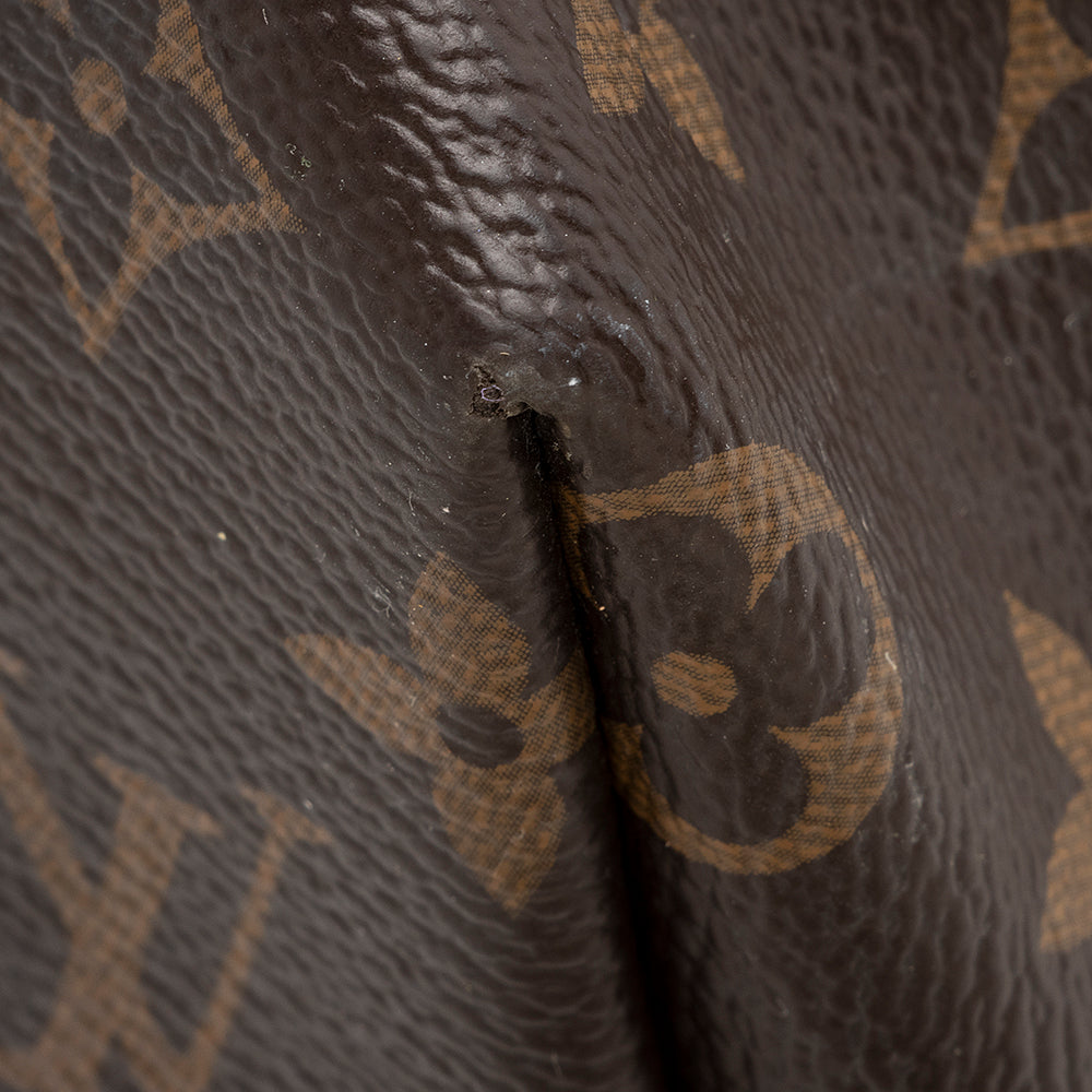 Louis Vuitton Monogram Canvas Graceful MM Hobo (SHF-22026)