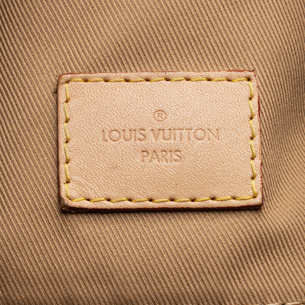 Louis Vuitton Monogram Canvas Graceful MM Hobo (SHF-22026)