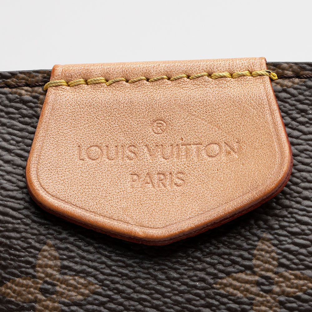 Louis Vuitton Monogram Canvas Graceful MM Hobo (SHF-22026)