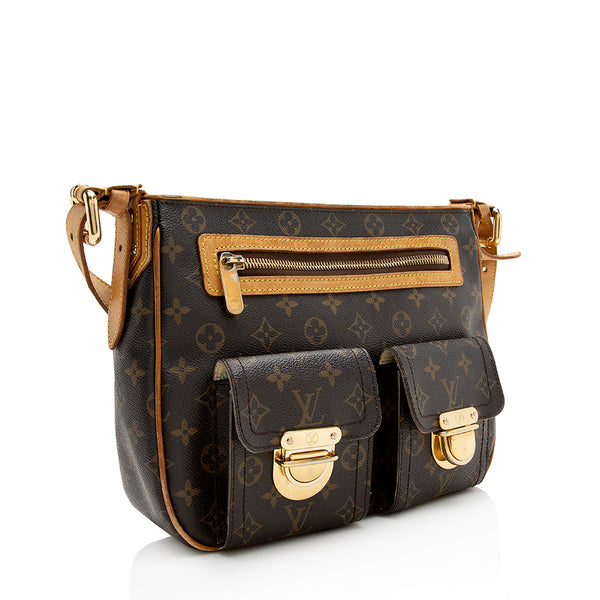 Louis-Vuitton Monogram Hudson GM Shoulder Bag
