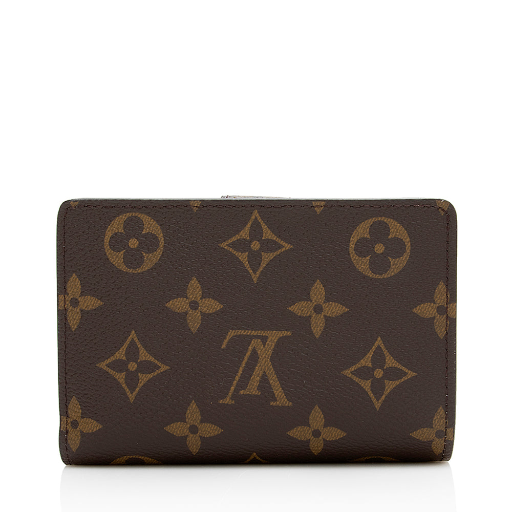 Louis Vuitton Monogram Canvas Juliette Wallet (SHF-21177)