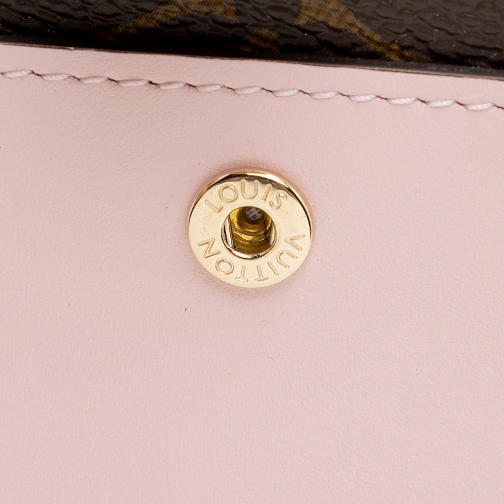 Louis Vuitton Monogram Canvas Juliette Wallet (SHF-21177)