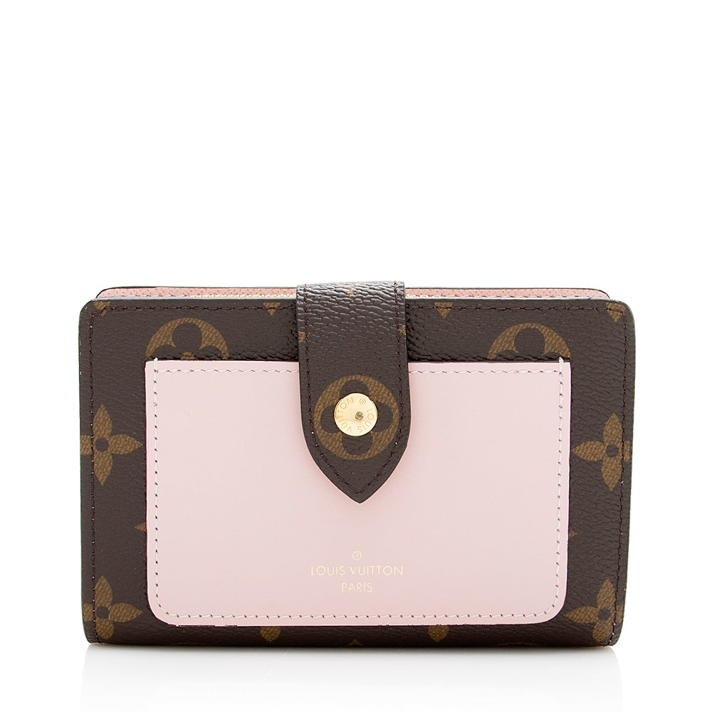 Louis Vuitton Monogram Canvas Juliette Wallet (SHF-21177)