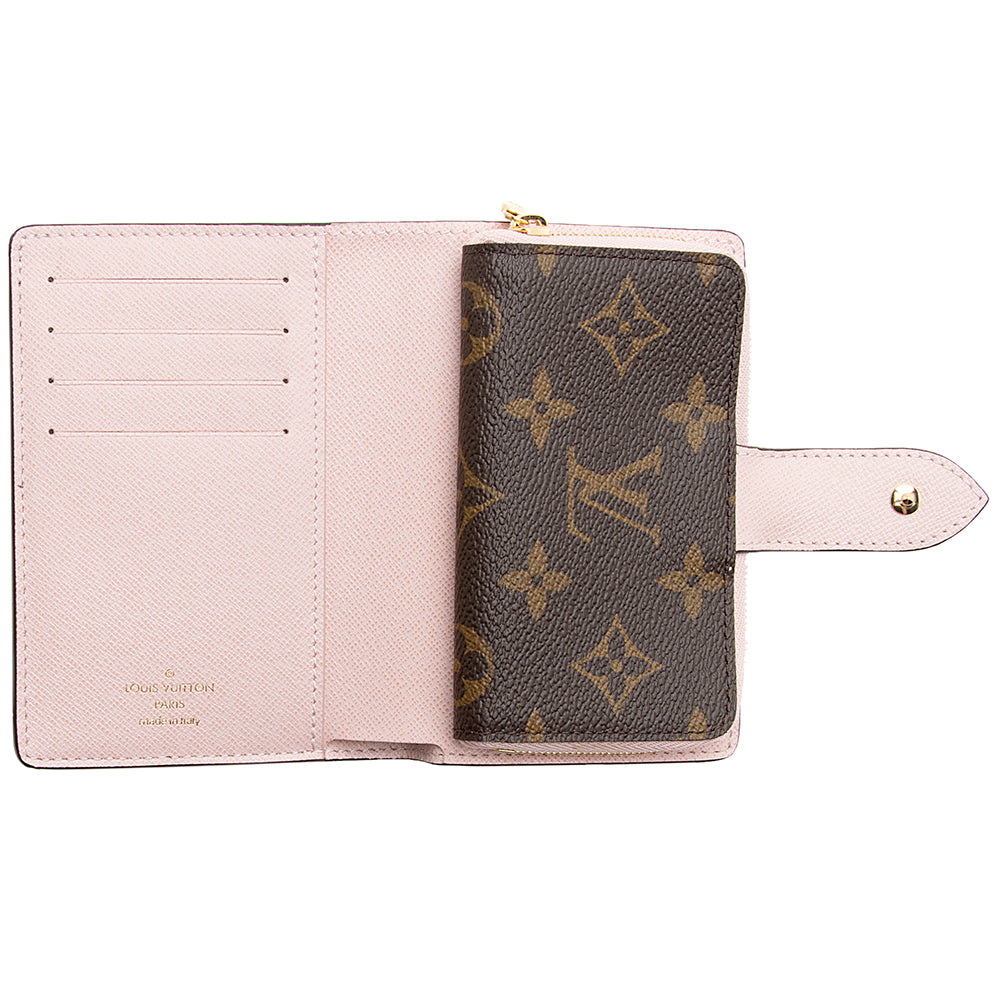Louis Vuitton Monogram Canvas Juliette Wallet (SHF-21177)