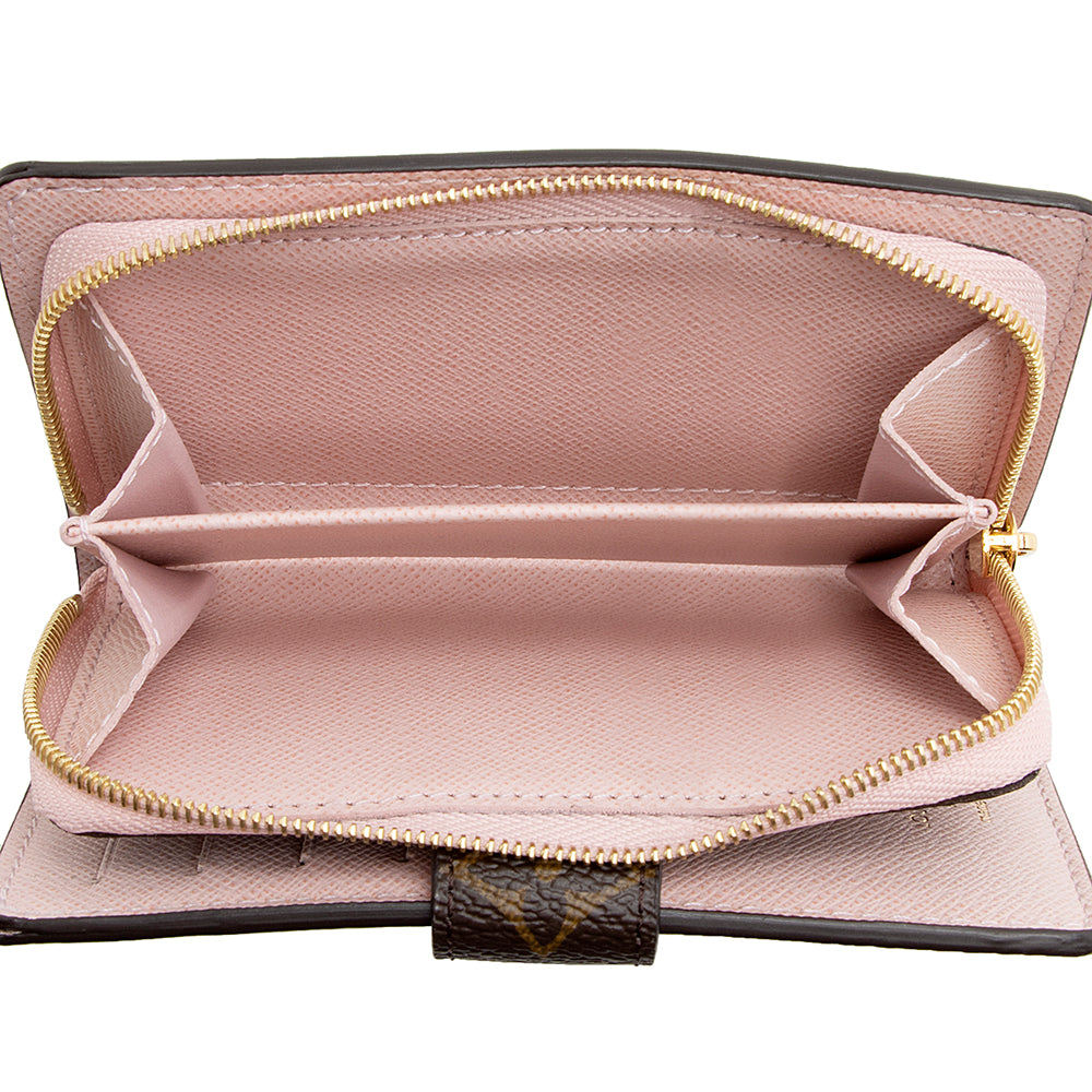 Louis Vuitton Monogram Canvas Juliette Wallet (SHF-21177)