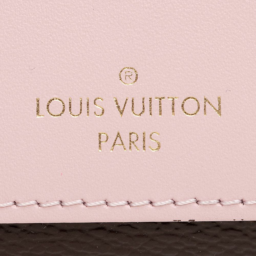 Louis Vuitton Monogram Canvas Juliette Wallet (SHF-21177)