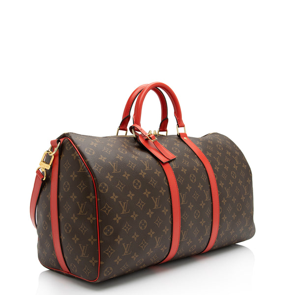 lv keepall red