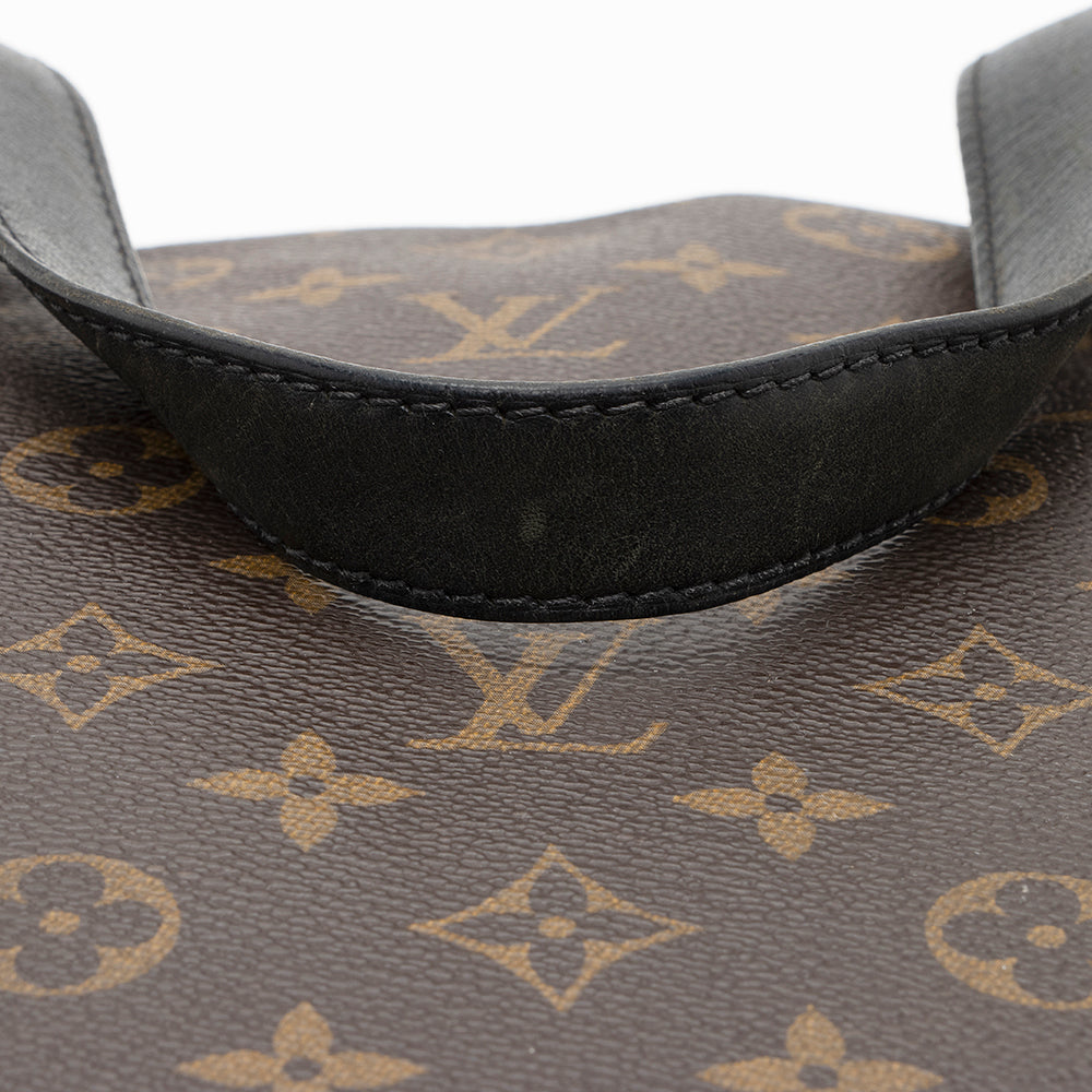 Louis Vuitton Monogram Canvas Macassar Kitan Tote (SHF-17992)