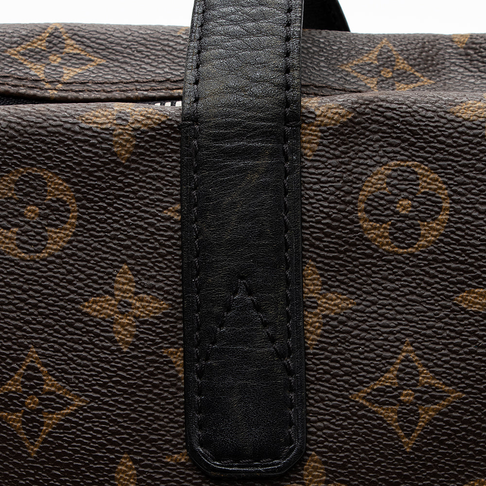Louis Vuitton Monogram Canvas Macassar Kitan Tote (SHF-17992)