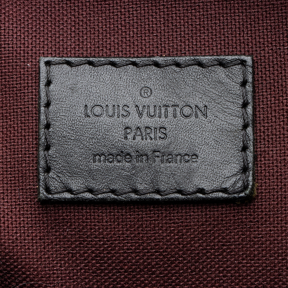 Louis Vuitton Monogram Canvas Macassar Kitan Tote (SHF-17992)