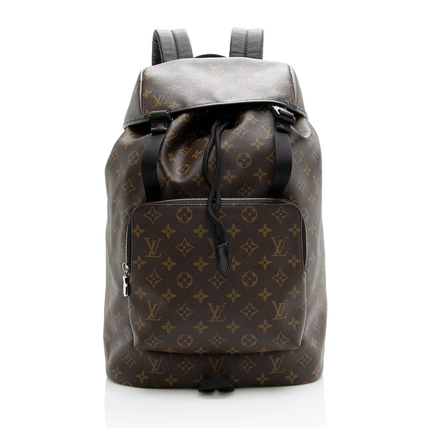Louis Vuitton Zack Monogram Macassar Canvas Backpack