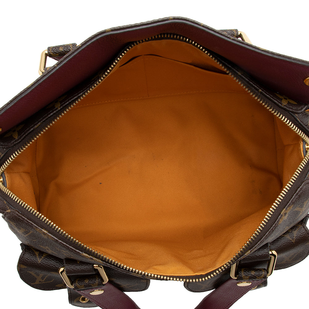 Louis Vuitton Monogram Canvas Manhattan Satchel (SHF-16518)
