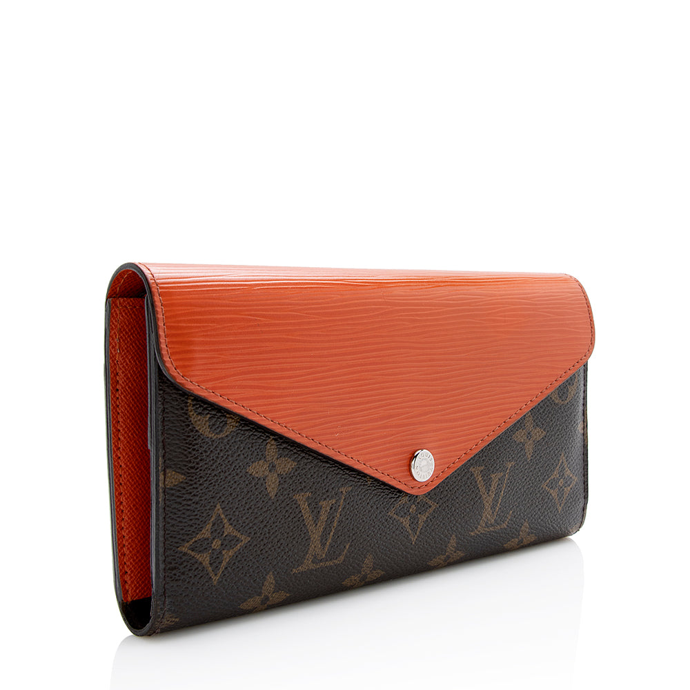 Louis Vuitton Monogram Canvas Marie-Lou Long Wallet (SHF-21654)