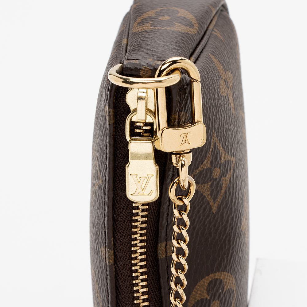 Louis Vuitton Monogram Canvas Mini Pochette Accessoires (SHF-17030)
