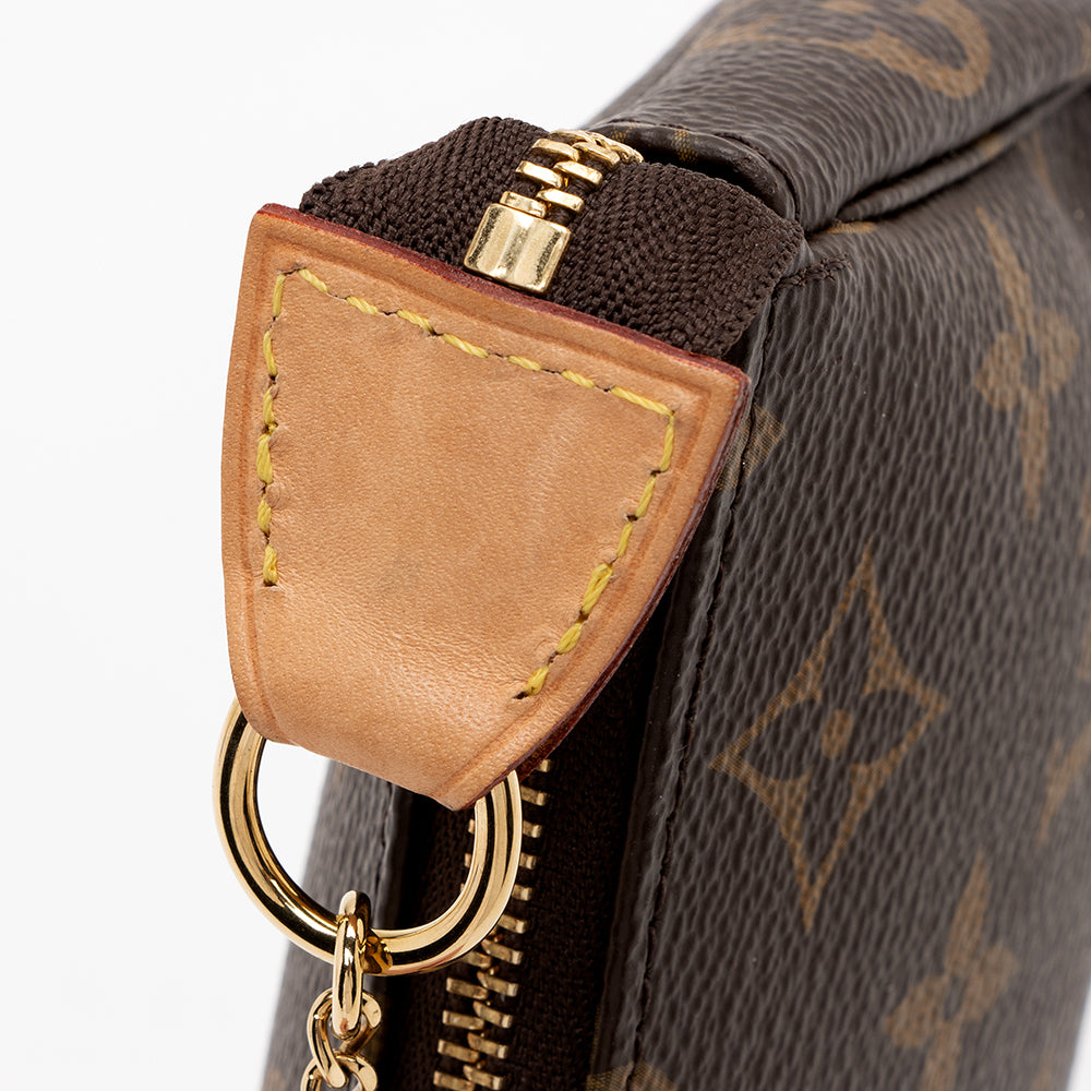 Louis Vuitton Monogram Canvas Mini Pochette Accessoires (SHF-17030)