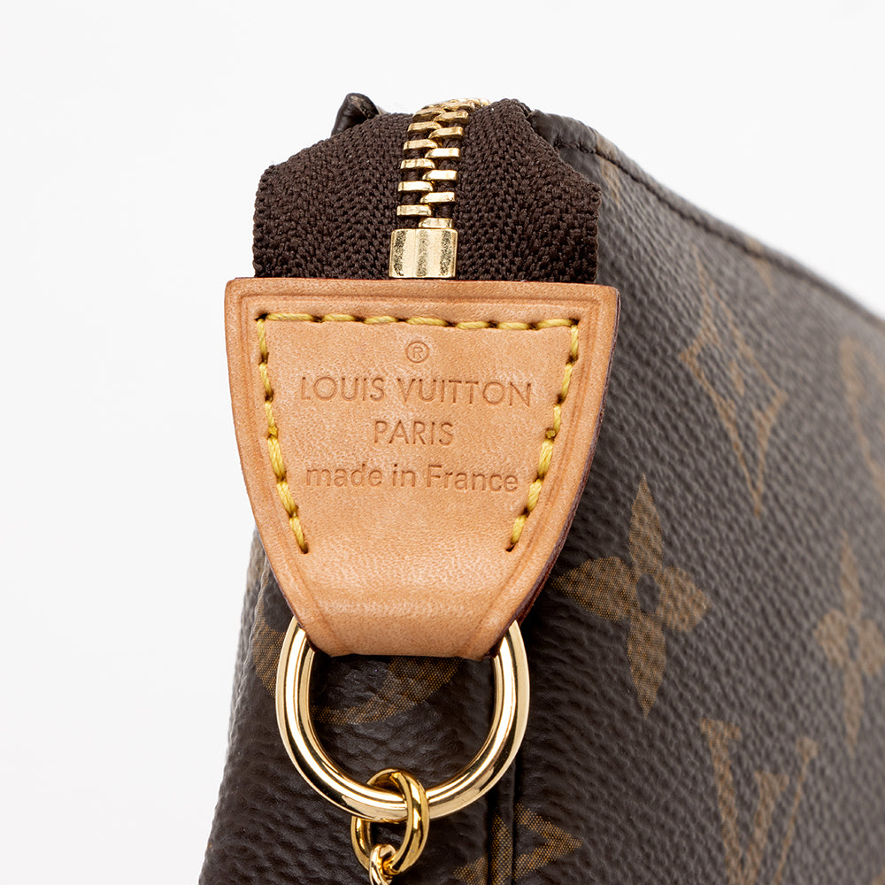 Louis Vuitton Monogram Canvas Mini Pochette Accessoires (SHF-17030)