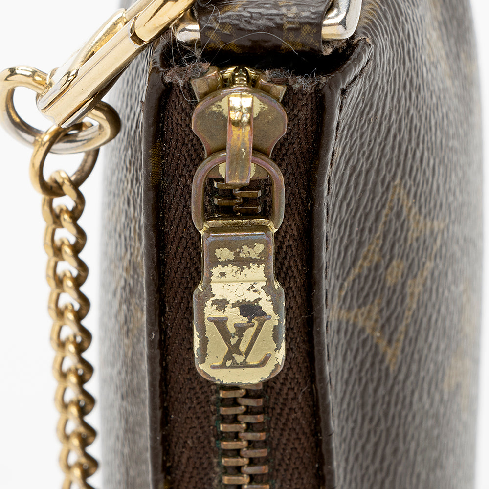 Louis Vuitton Monogram Canvas Mini Pochette Accessoires (SHF-18315)