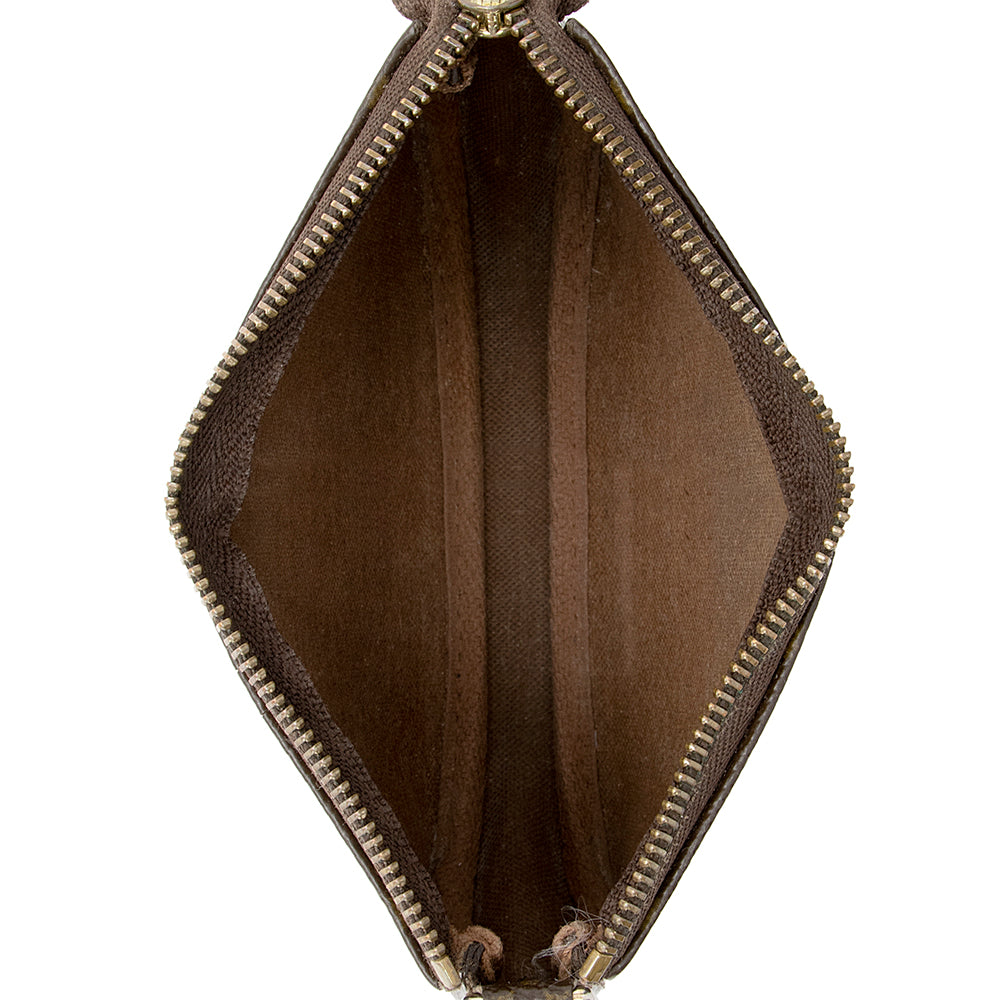 Louis Vuitton Monogram Canvas Mini Pochette Accessoires (SHF-18315)