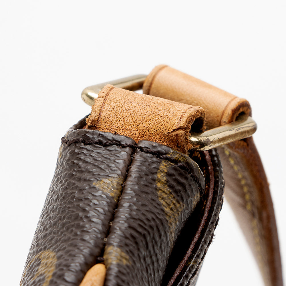 Louis Vuitton Monogram Canvas Musette Tango Shoulder Bag (SHF-17822)