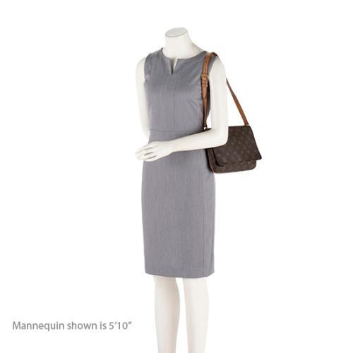 Louis Vuitton Monogram Canvas Musette Tango Shoulder Bag (SHF-17822)