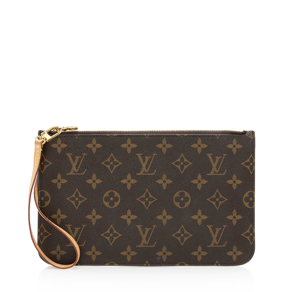 Louis Vuitton Monogram Canvas Neverfull MM Pochette (SHF-19518)