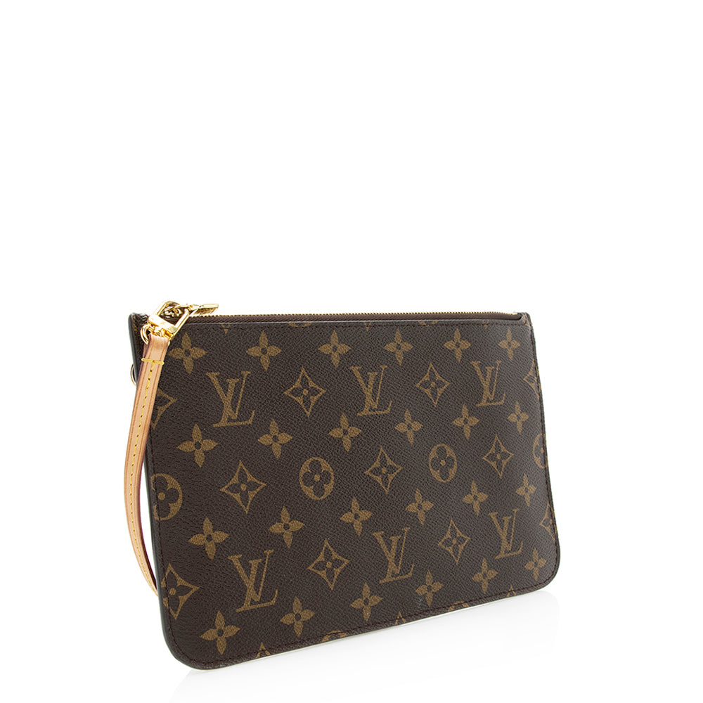 Louis Vuitton Monogram Canvas Neverfull MM Pochette (SHF-19518)