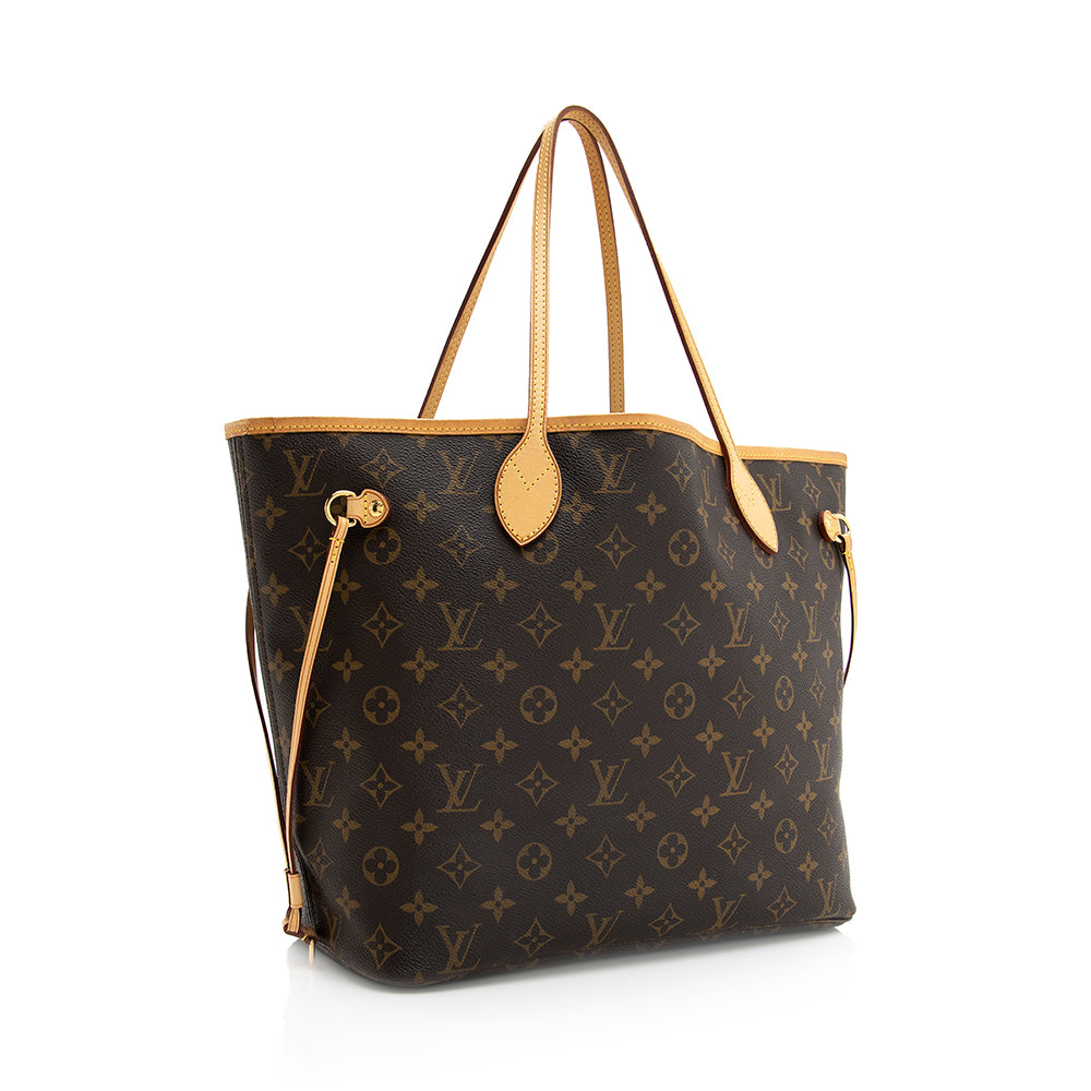 Louis Vuitton Monogram Canvas Neverfull MM Tote (SHF-19642)