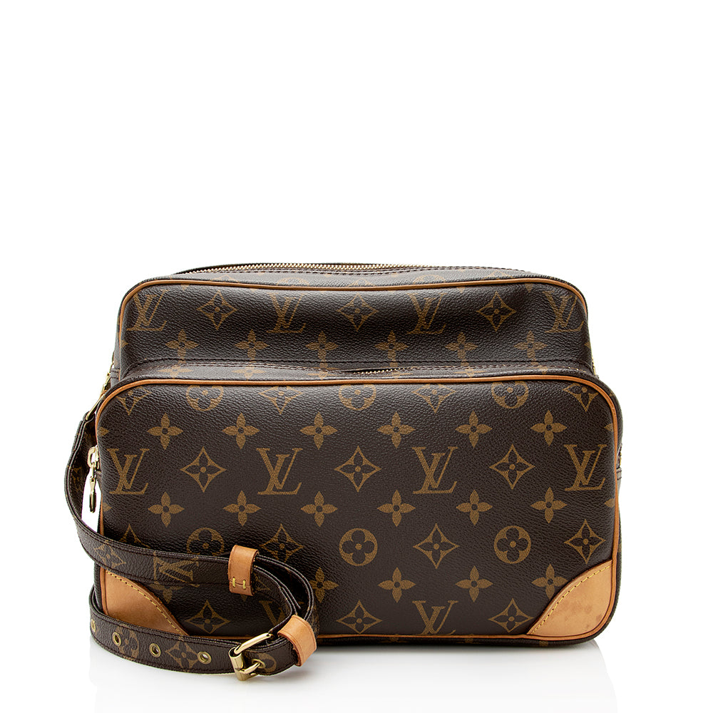 Louis Vuitton Monogram Canvas Nile MM Messenger Bag (SHF-21025)
