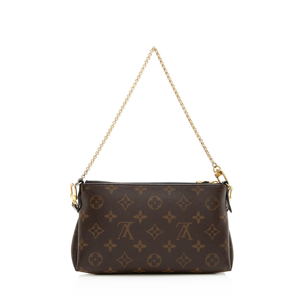 Louis Vuitton Monogram Canvas Pallas Clutch - FINAL SALE (SHF-20535)