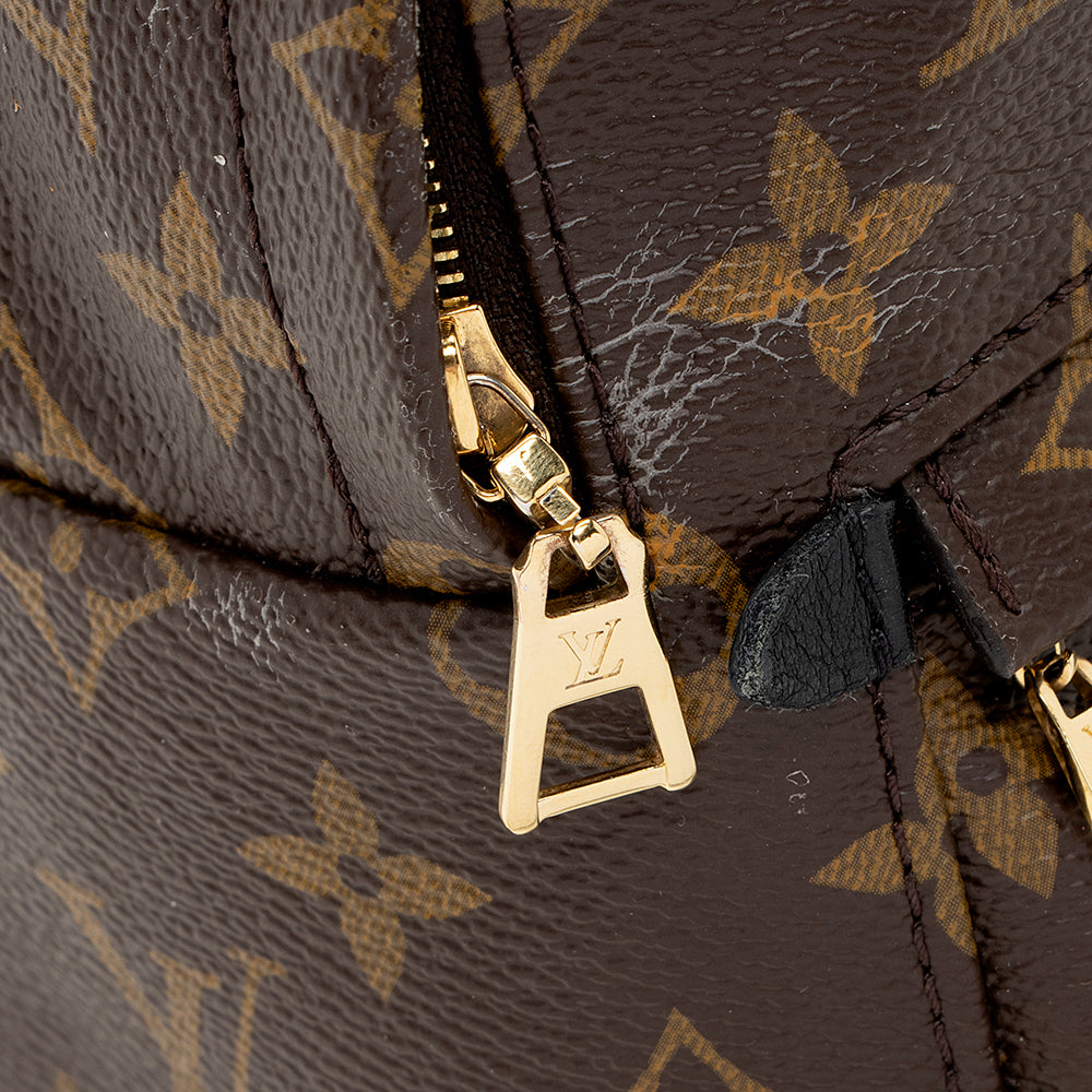 Louis Vuitton Monogram Canvas Palm Springs Mini Backpack - FINAL SALE (SHF-19831)