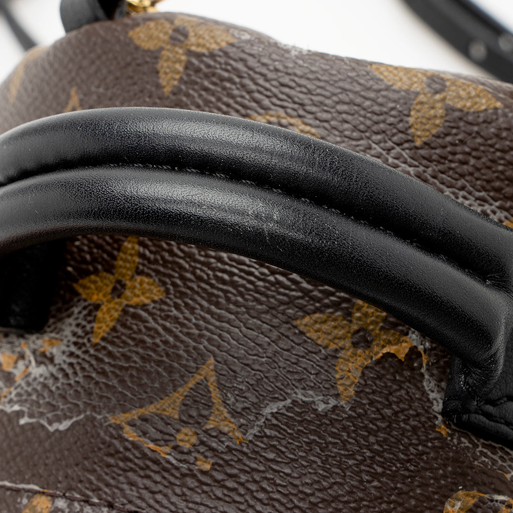 Louis Vuitton Monogram Canvas Palm Springs Mini Backpack - FINAL SALE (SHF-19831)