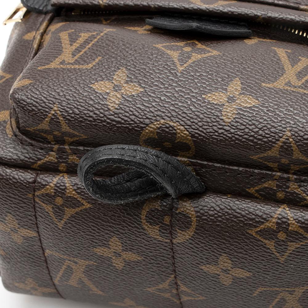 Louis Vuitton Monogram Canvas Palm Springs Mini Backpack - FINAL SALE (SHF-21047)