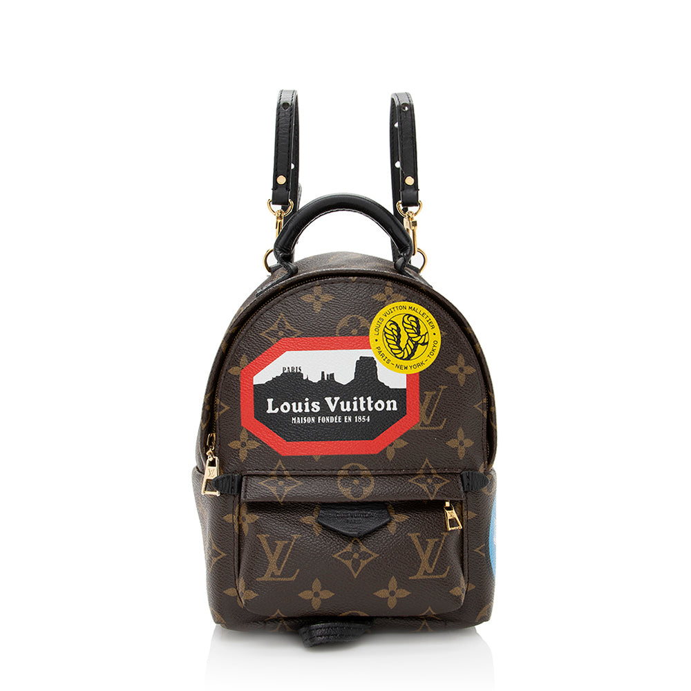 Louis Vuitton Monogram Canvas Palm Springs Mini Backpack Louis Vuitton Monogram Canvas Palm Springs Mini Backpack