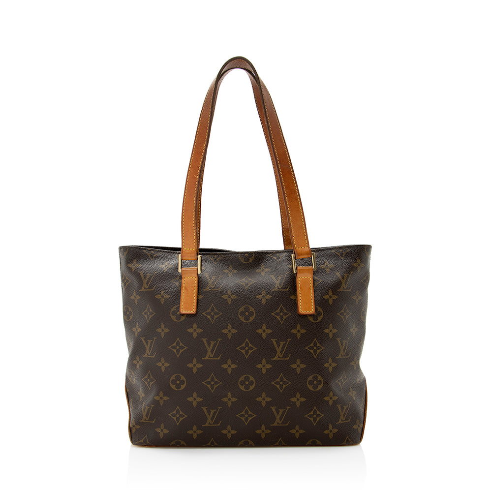 Louis Vuitton Vintage Monogram Canvas Piano Tote (SHF-19123)
