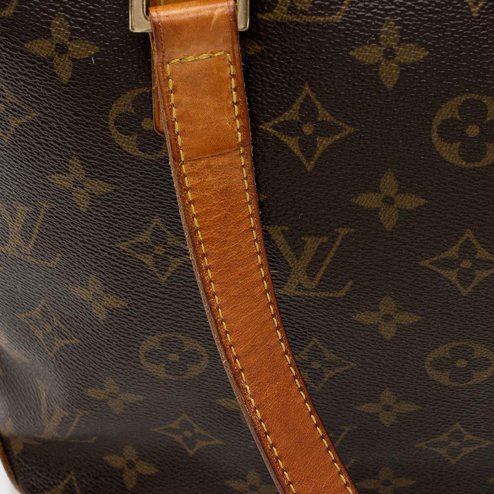Louis Vuitton Vintage Monogram Canvas Piano Tote (SHF-19123)
