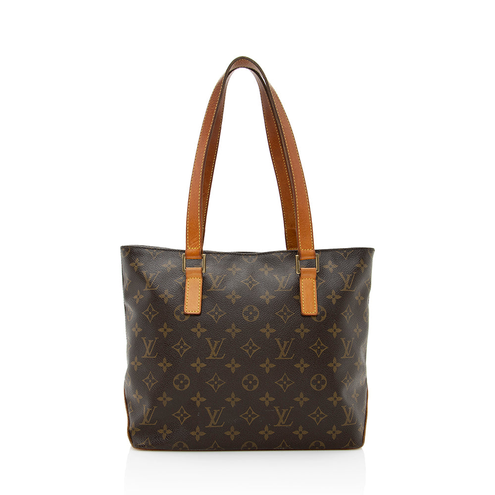 Louis Vuitton Vintage Monogram Canvas Piano Tote (SHF-19123)