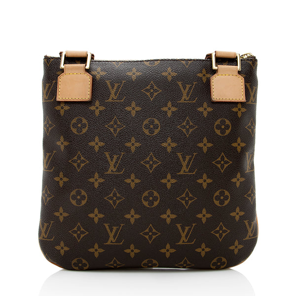 Louis Vuitton Bosphore Pochette Monogram Canvas Shoulder Bag