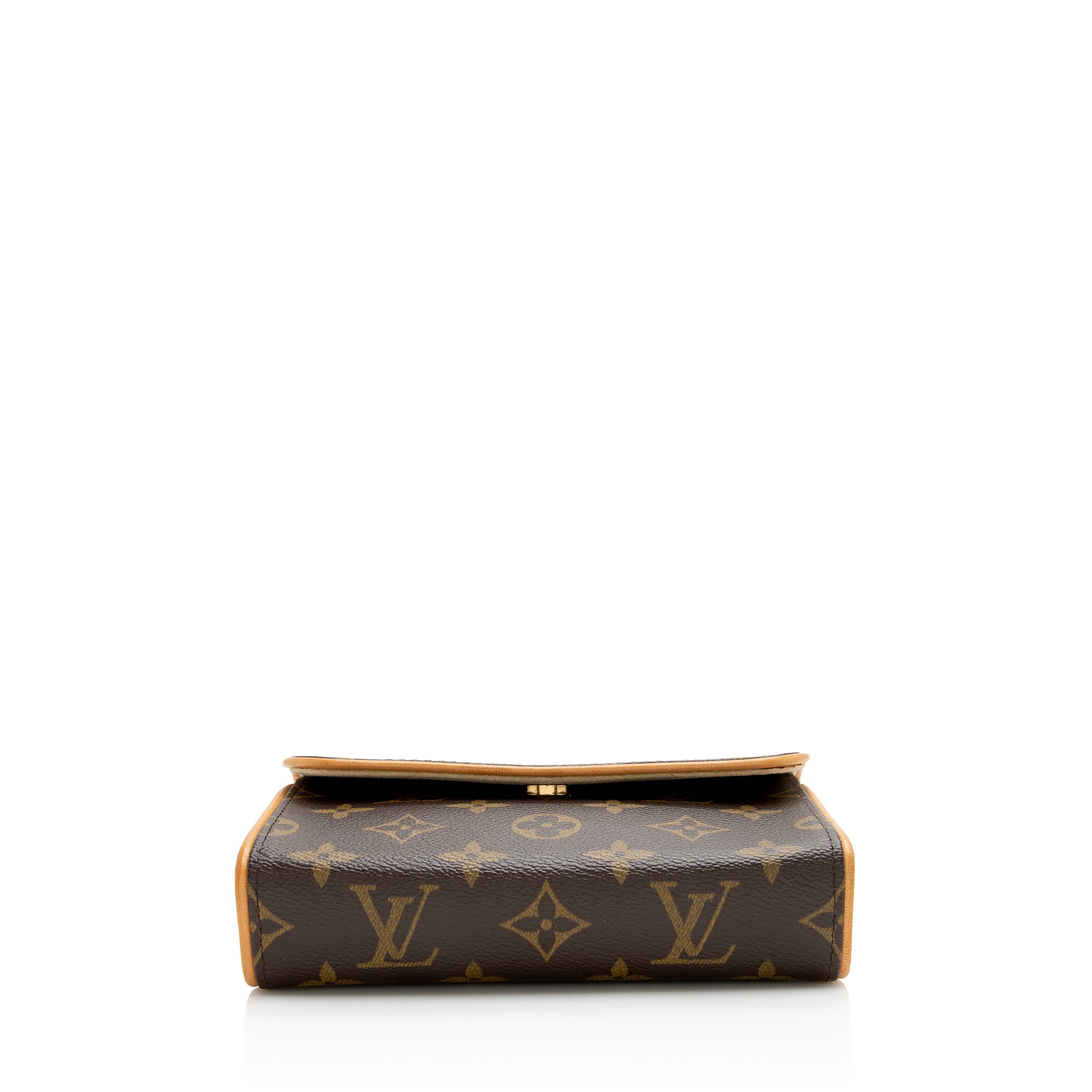 Louis Vuitton Monogram Canvas Pochette Florentine Small Belt Bag (SHF-22975)